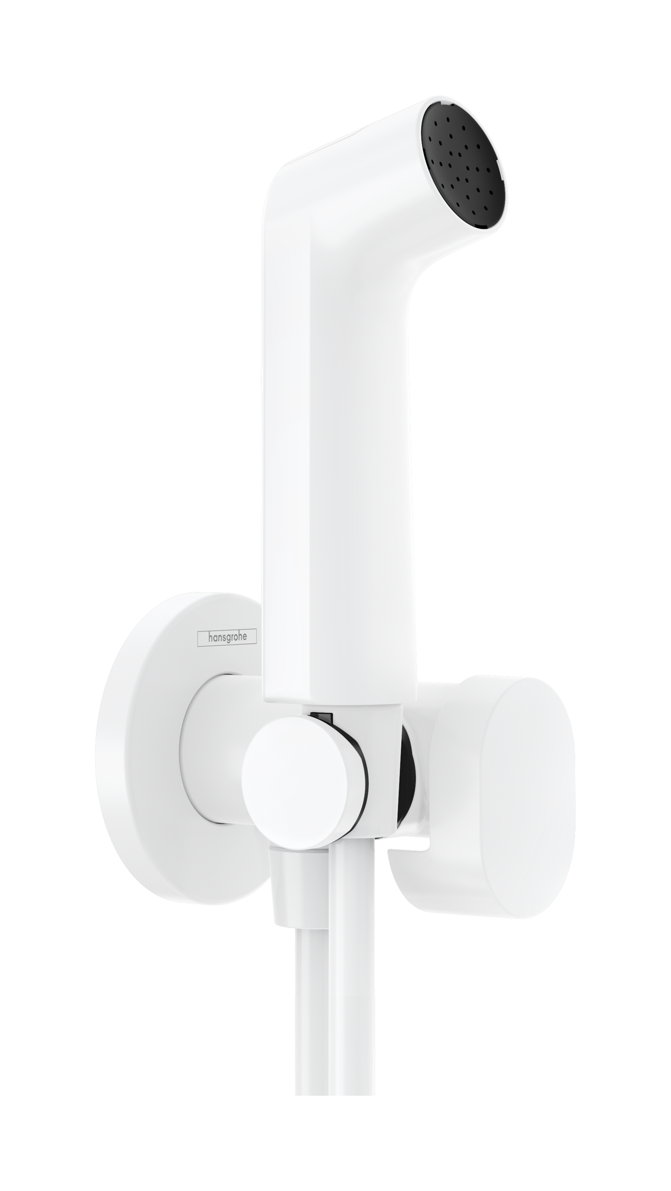 Bidette hand shower 1jet S EcoSmart for cold water with shower holder and shower hose 125 cm