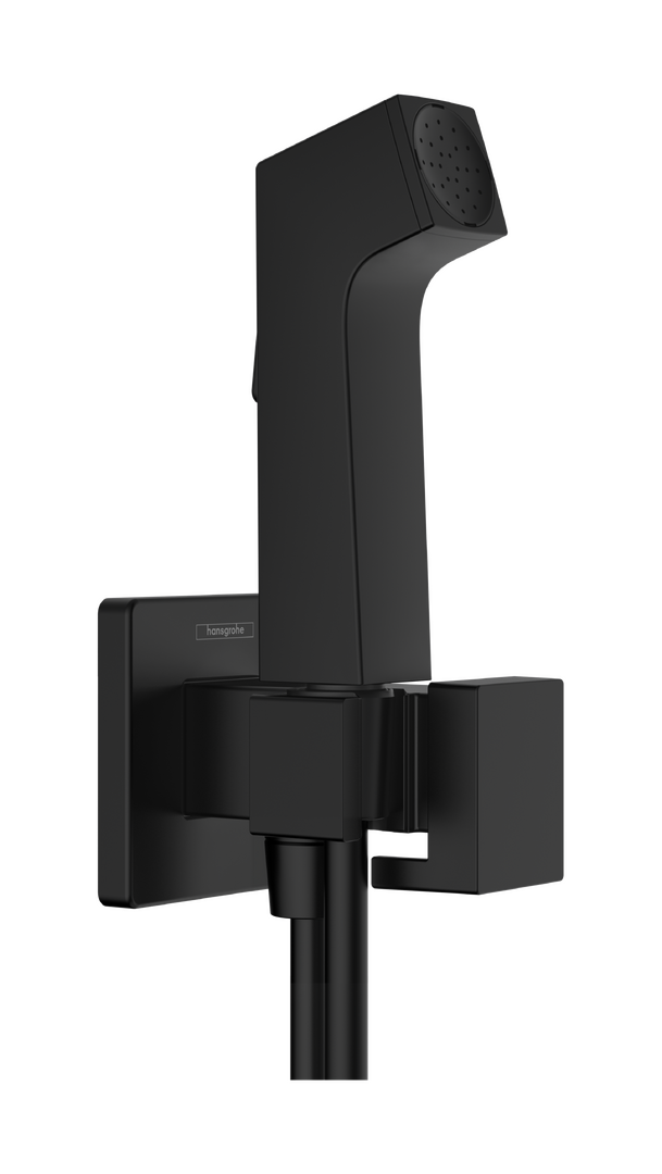 Bidette Handbrause 1jet E EcoSmart für Kaltwasser mit Brausehalter und Brauseschlauch 125 cm