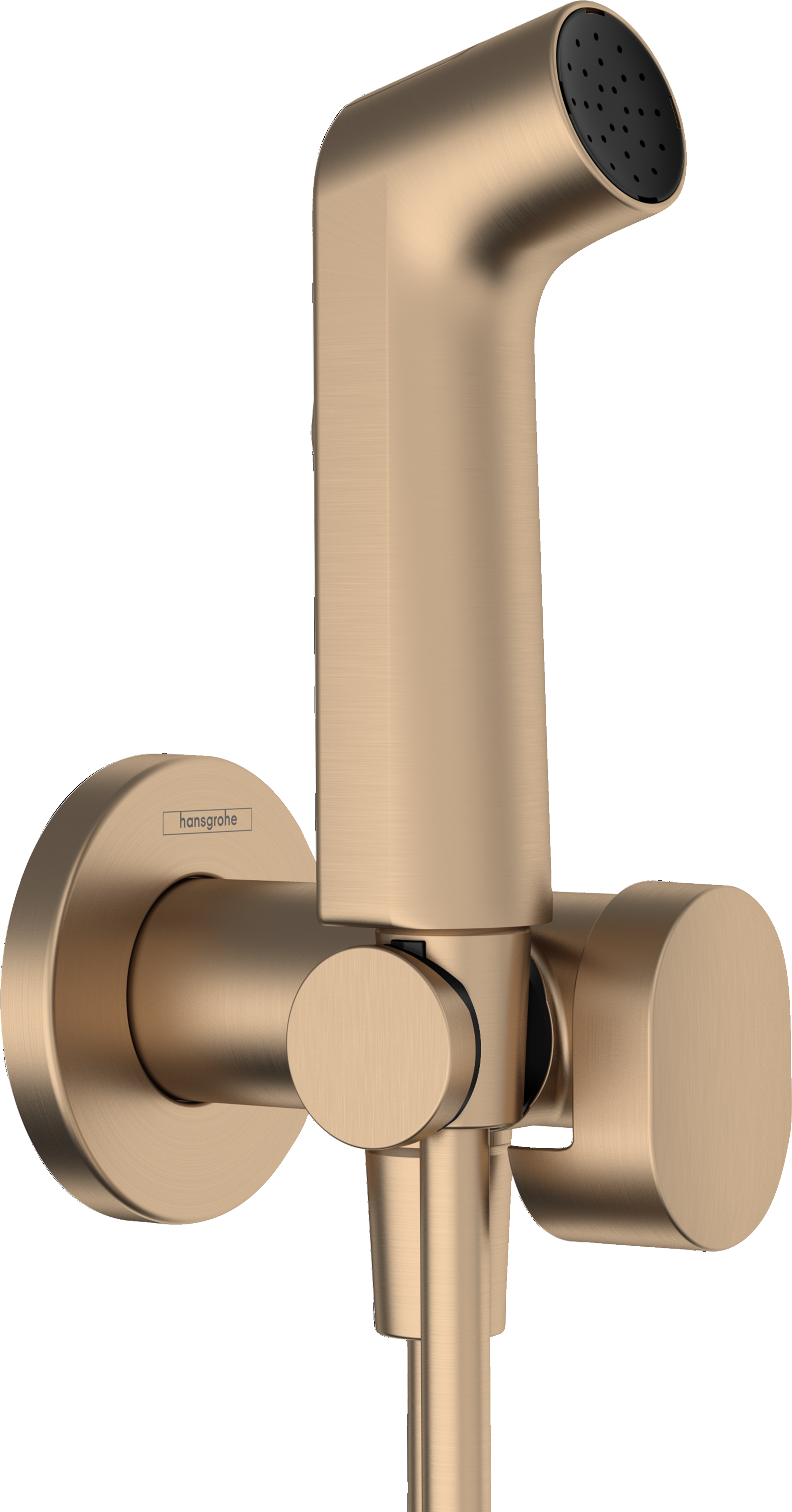 Bidette hand shower 1jet S EcoSmart for warm water with shower holder and shower hose 125 cm