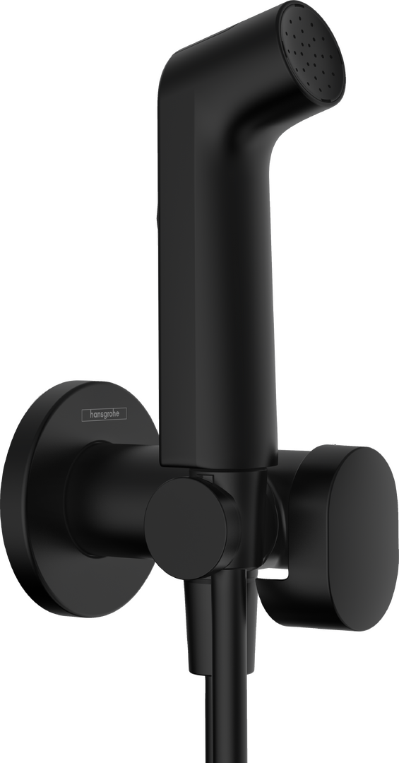 Set de bidé 1 jet S EcoSmart para agua mezclada con soporte de ducha y flexo de 125 cm