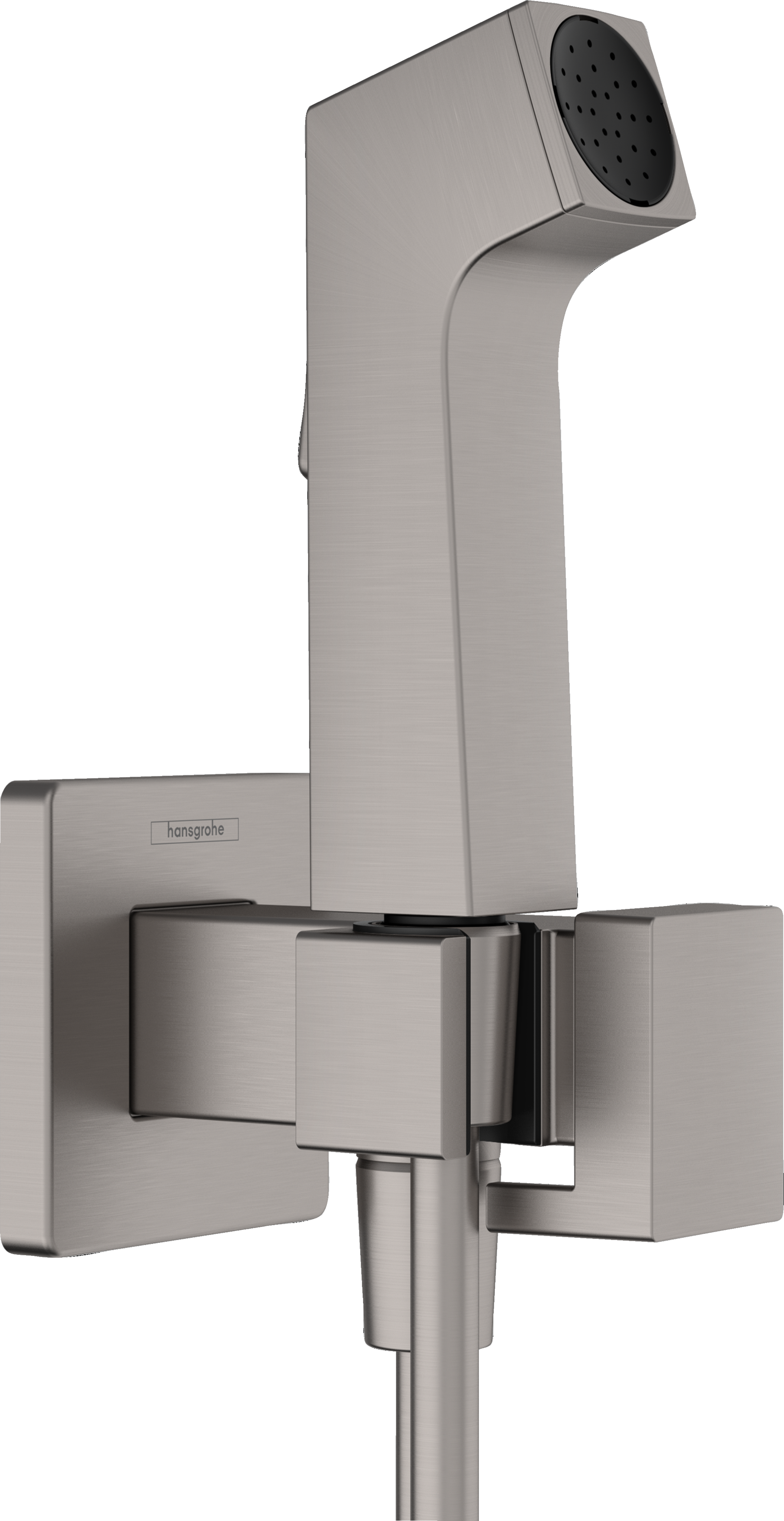 Bidette hand shower 1jet E EcoSmart for warm water with shower holder and shower hose 125 cm