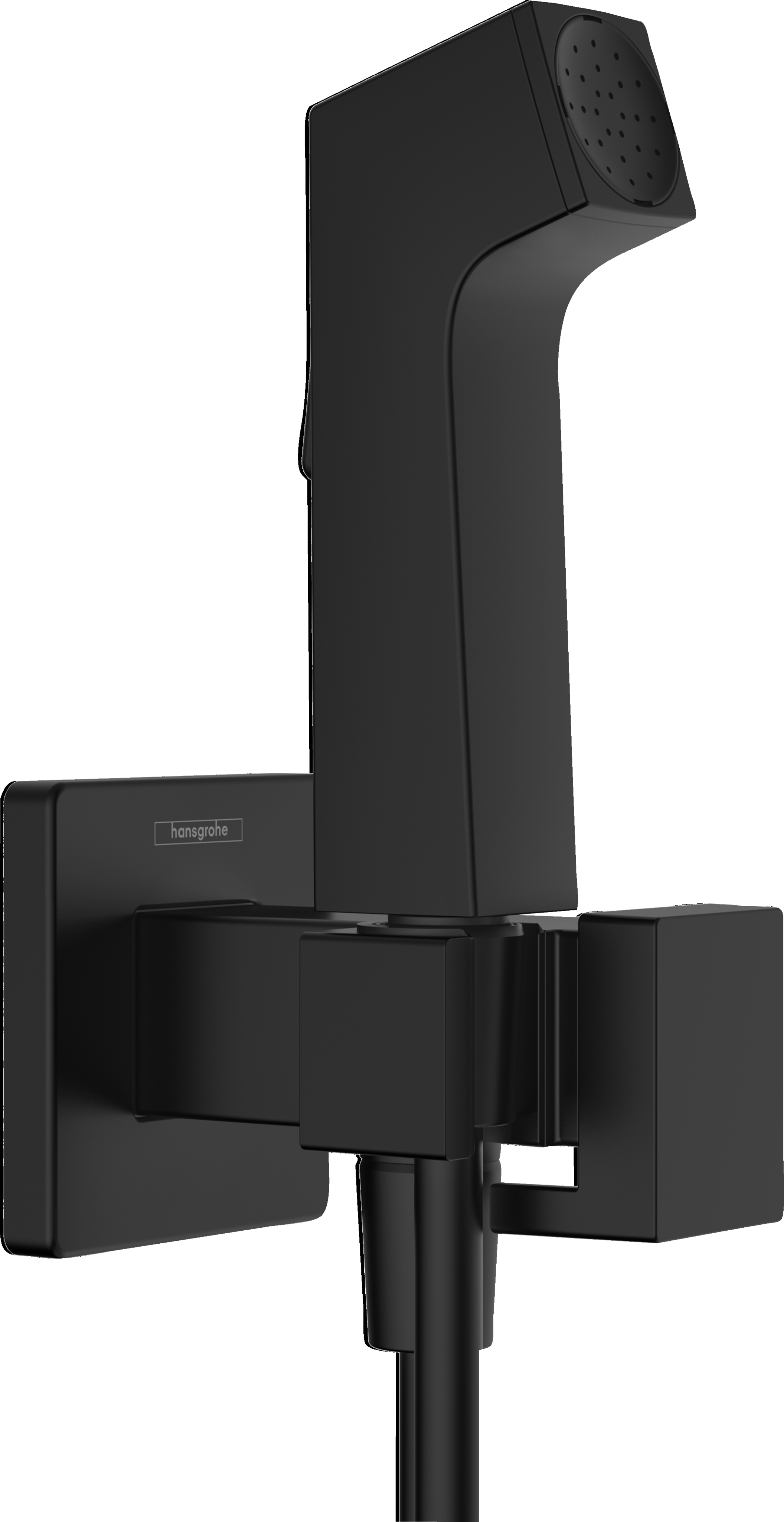 Bidette hand shower 1jet E EcoSmart for warm water with shower holder and shower hose 125 cm