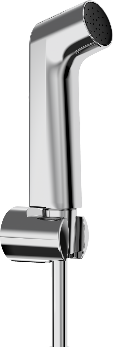 Bidette hand shower 1jet S EcoSmart with shower holder and pressure resistant shower hose 125 cm