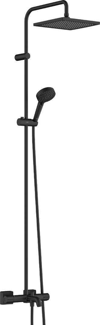 Showerpipe 240 1jet with bath thermostat