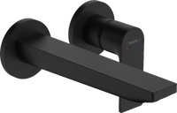 Mezclador monomando de lavabo empotrado con caño 20 cm