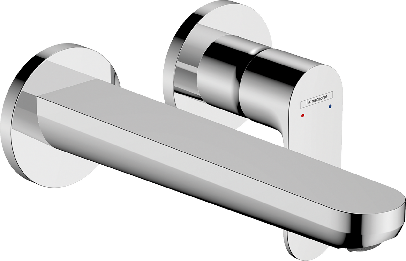 Single lever basin mixer for concealed installation wall-mounted with spout 20 cm LF
