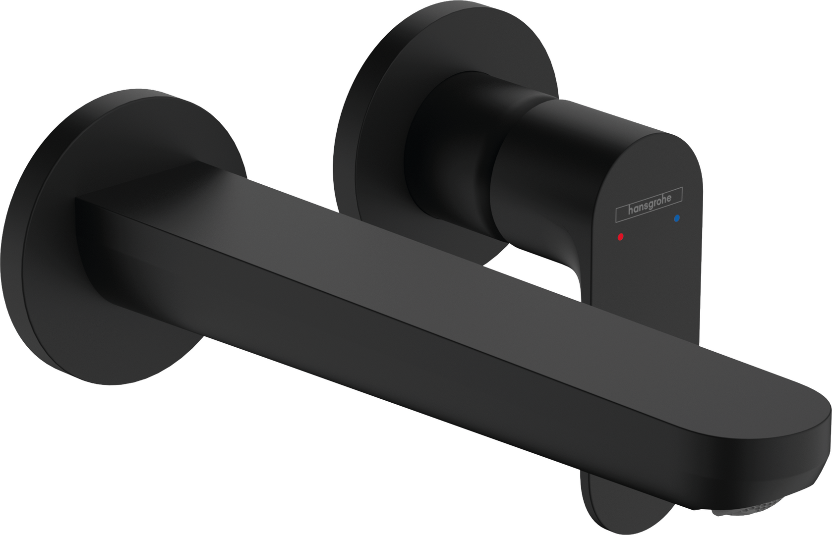 Single lever basin mixer for concealed installation wall-mounted with spout 20 cm