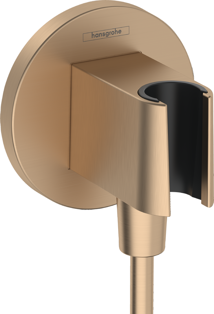 Wandaansluitbocht met douchehouder