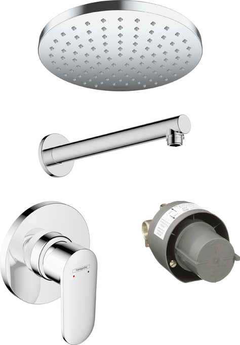 Bundle 200 1jet EcoSmart with single lever shower mixer and basic set MX