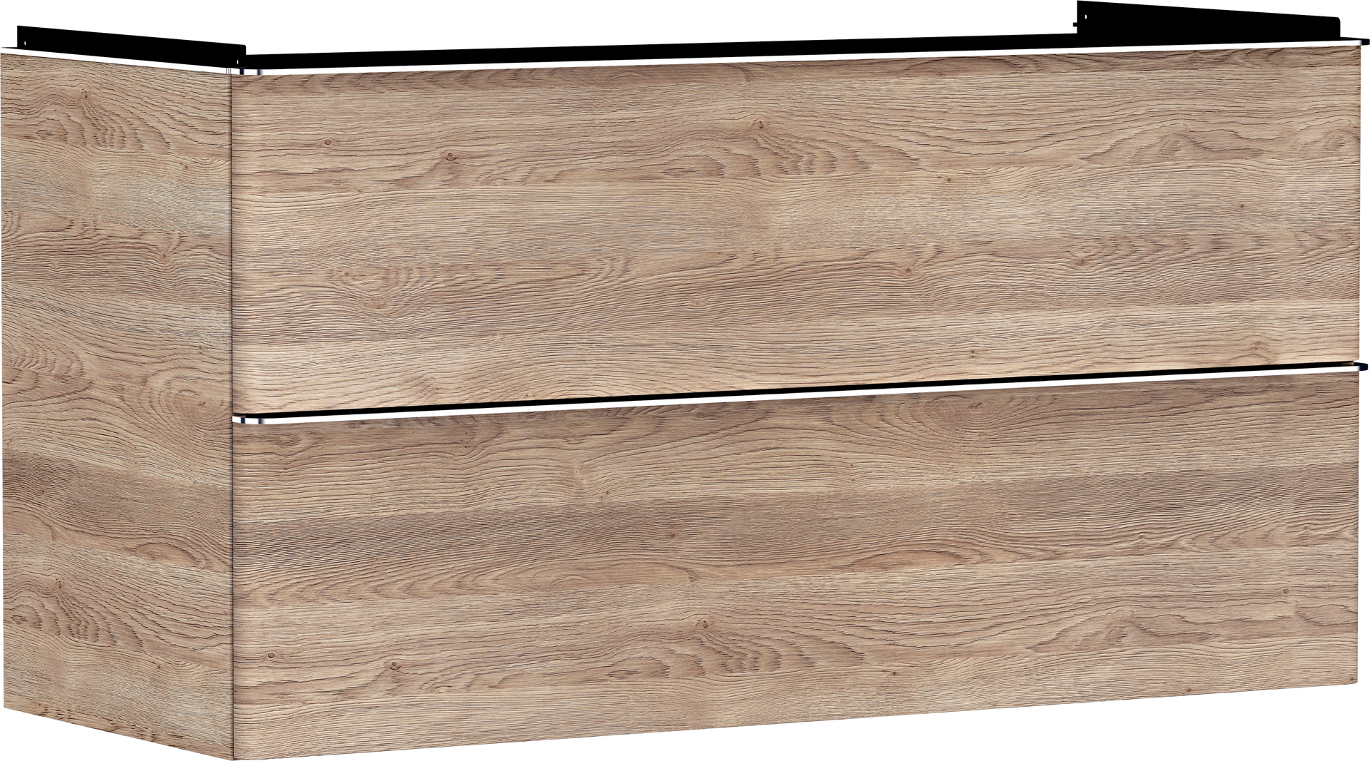 badmeubel Natural Oak 1180/475 met 2 lades voor wastafel
