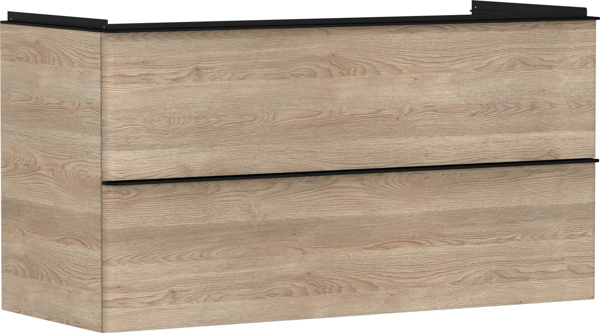 Skrinka pod umývadlo prírodný dub 1180/475 s 2 zásuvkami