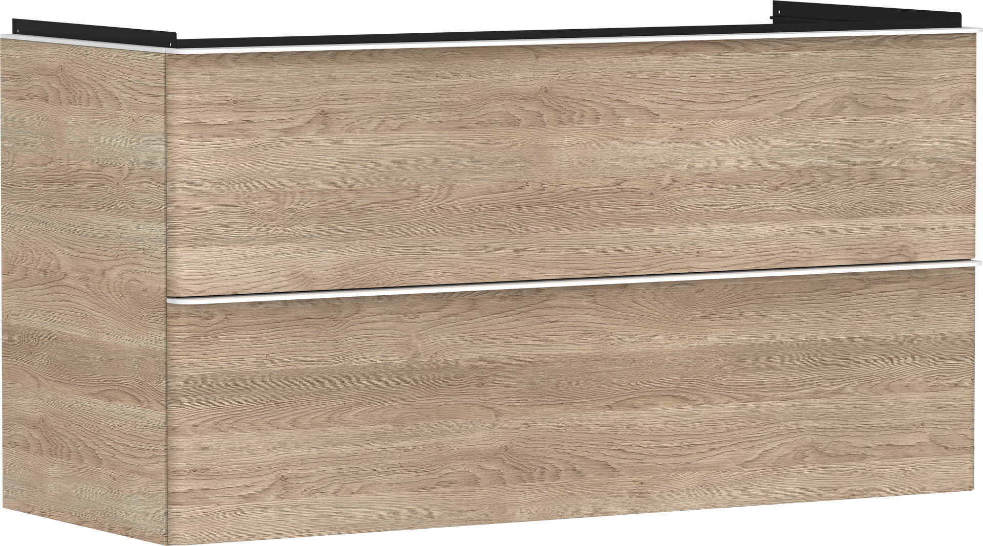 Skříňka pod umyvadlo přírodní dub 1180/475 se 2 zásuvkami