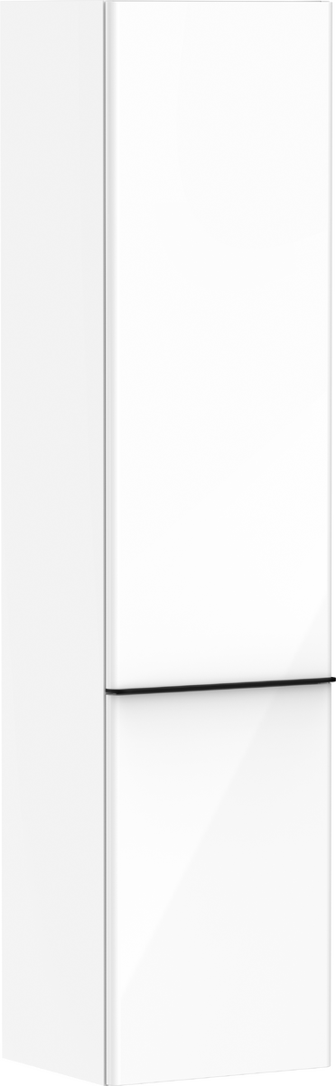 Hochschrank Weiß Hochglanz 400/350