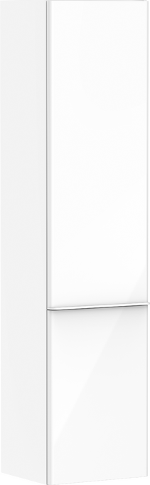 Armoire haute Blanc brillant 400/350