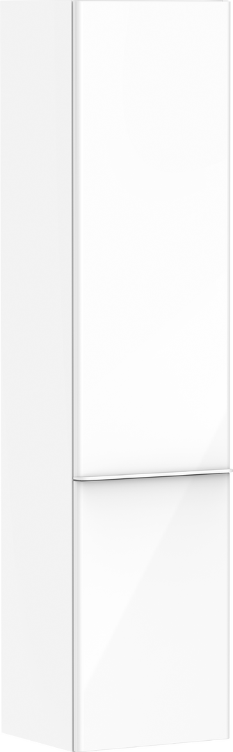 Tall cabinet High Gloss White 400/350