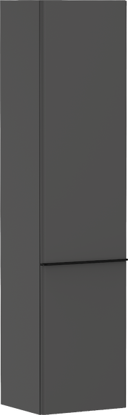 Hochschrank Diamantgrau Matt 400/350, Türanschlag links