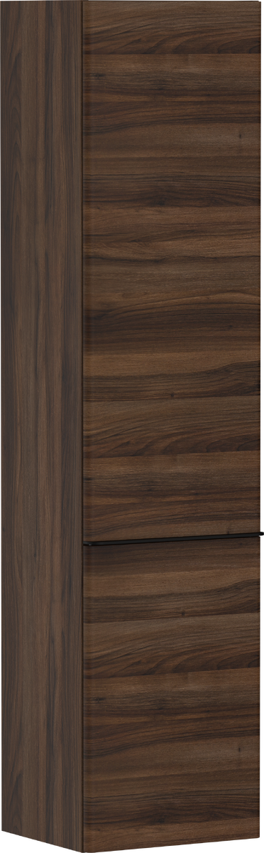 Hochschrank Nussbaum Dunkel 400/350