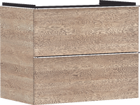 Waschtischunterschrank Eiche Natur 780/475 mit 2 Schubkästen für Waschtisch