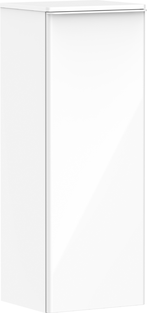 Mid-height cabinet High Gloss White 400/350