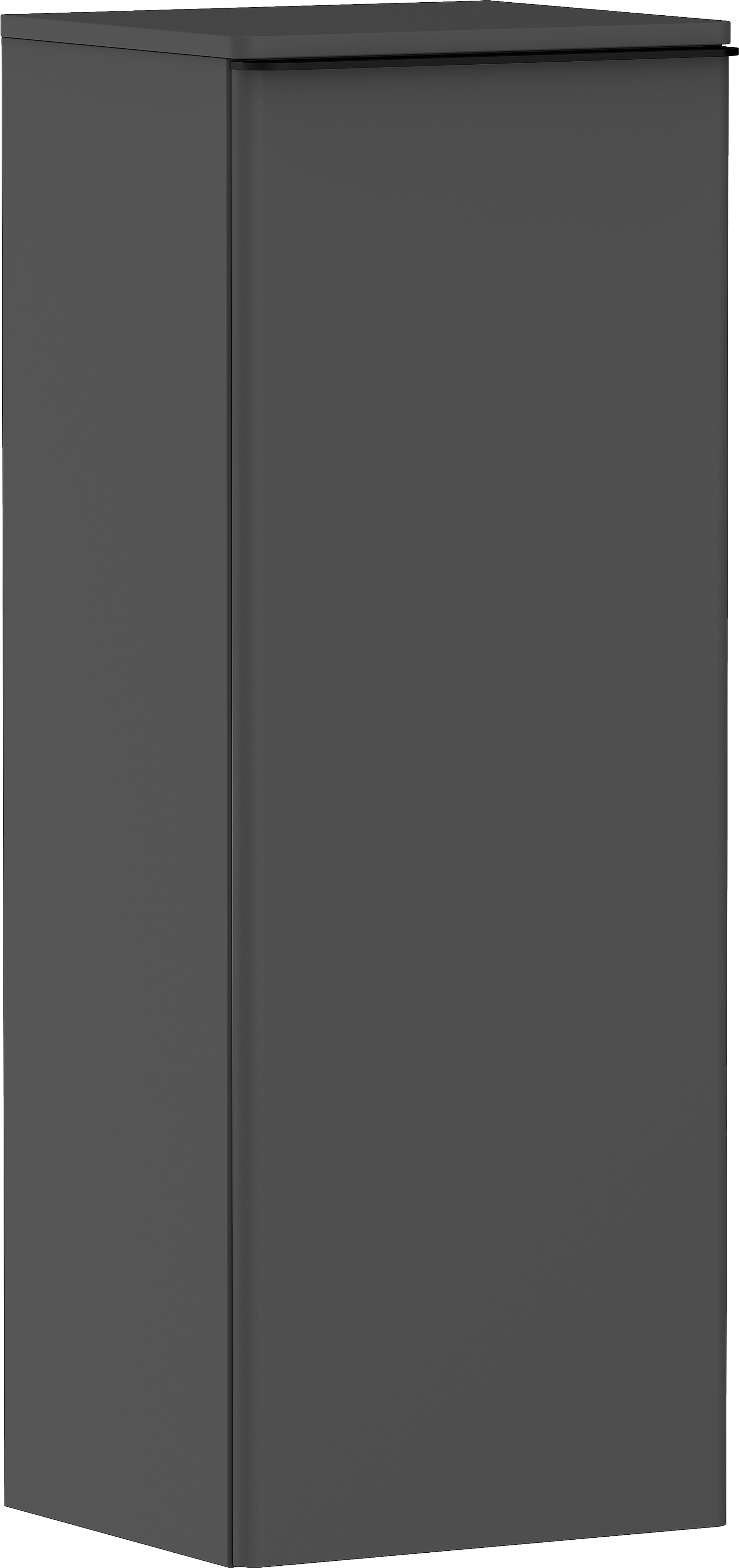 Halfhoge kast Diamant mat grijs 400/350