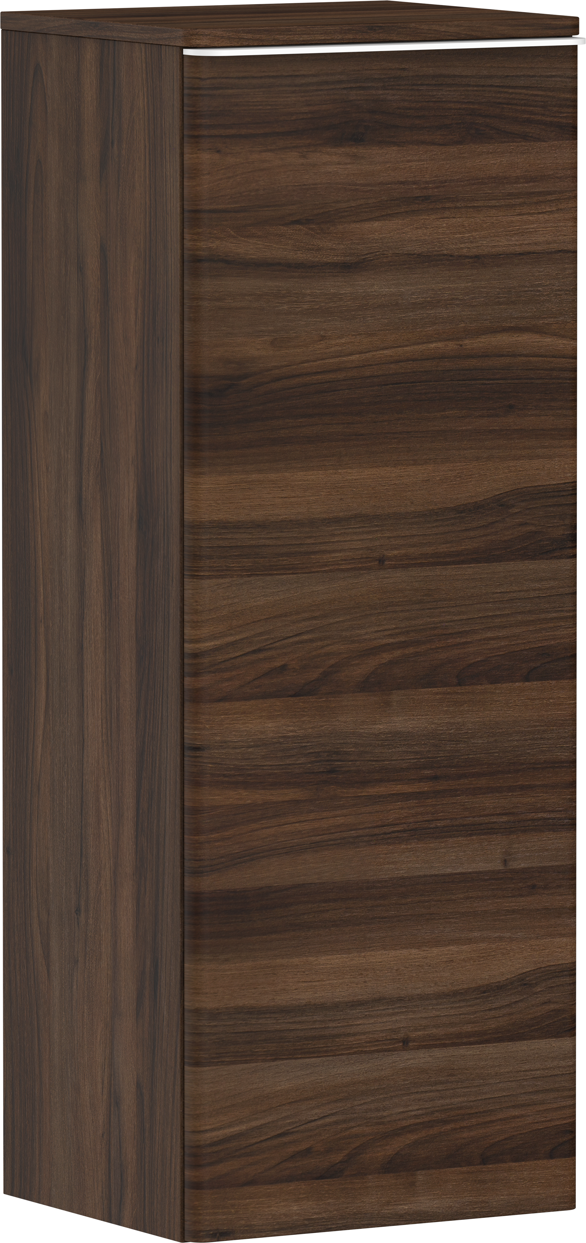 Demi-colonne 400/350 Noyer foncé