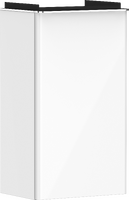 Vanity unit High Gloss White 340/245 for handrinse basin, door hinge right