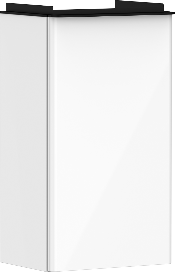 Meuble sous-lavabo blanc brillant 340/245 pour lavabo