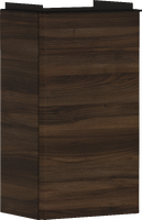 Vanity unit Dark Walnut 340/245 for handrinse basin, door hinge right