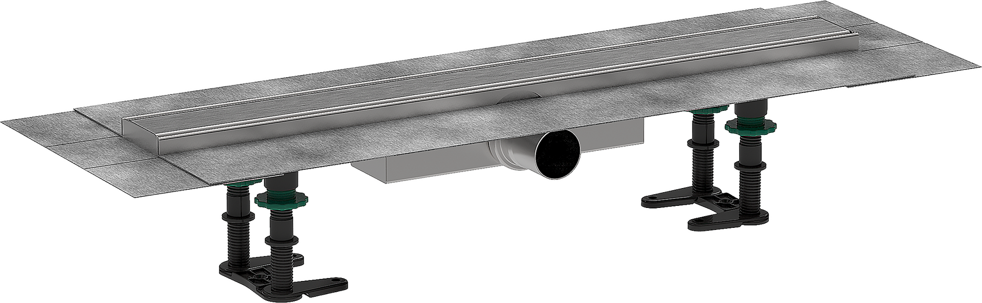 hansgrohe Shower drains RainDrain Compact, Complete set shower drain 600 set for flat