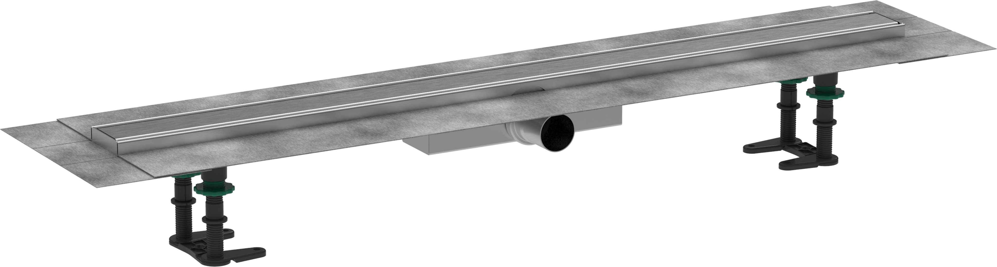 Kompletny odpływ liniowy 900