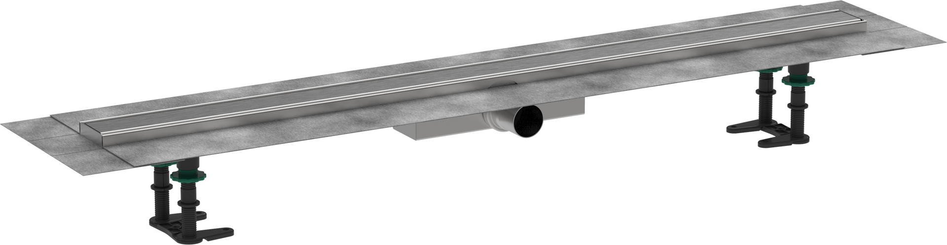 Komplettset Duschrinne 1000 für flache Installation