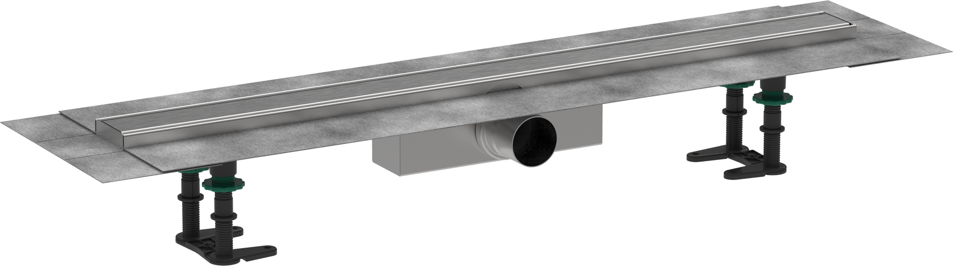 Scarico doccia completo 800 per installazione standard