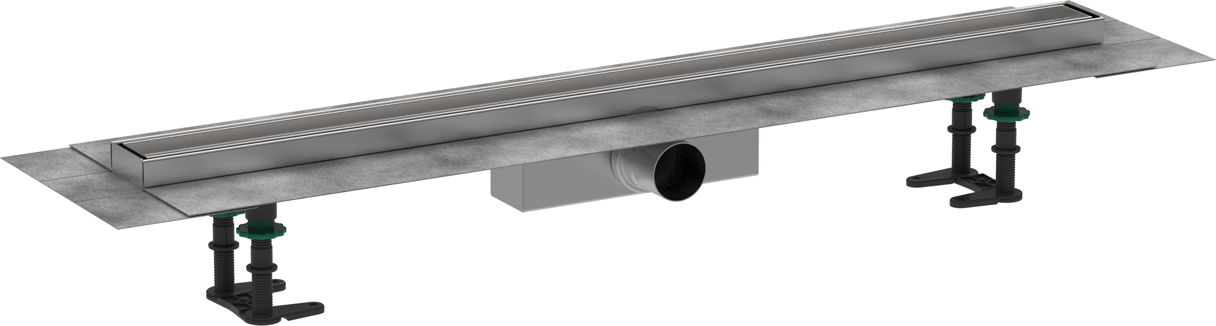 Set completo de desagüe de ducha 900 para instalación estándar