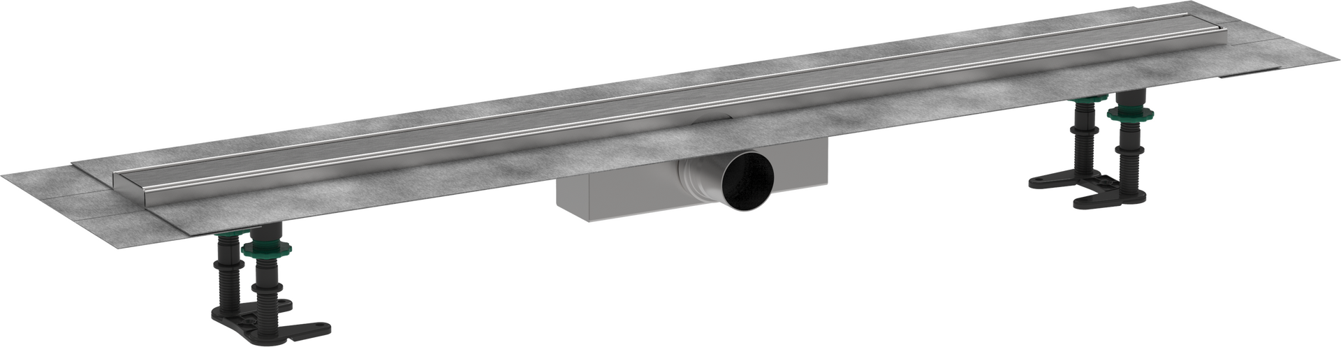 Complete set shower drain 1000 for standard installation