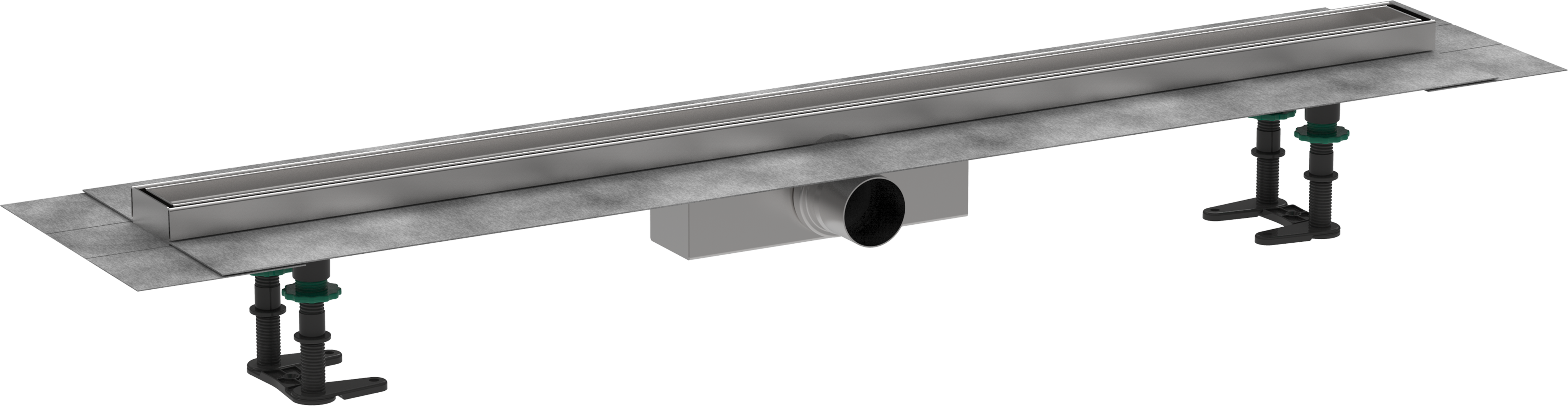 Set completo de desagüe de ducha 1000 para instalación estándar