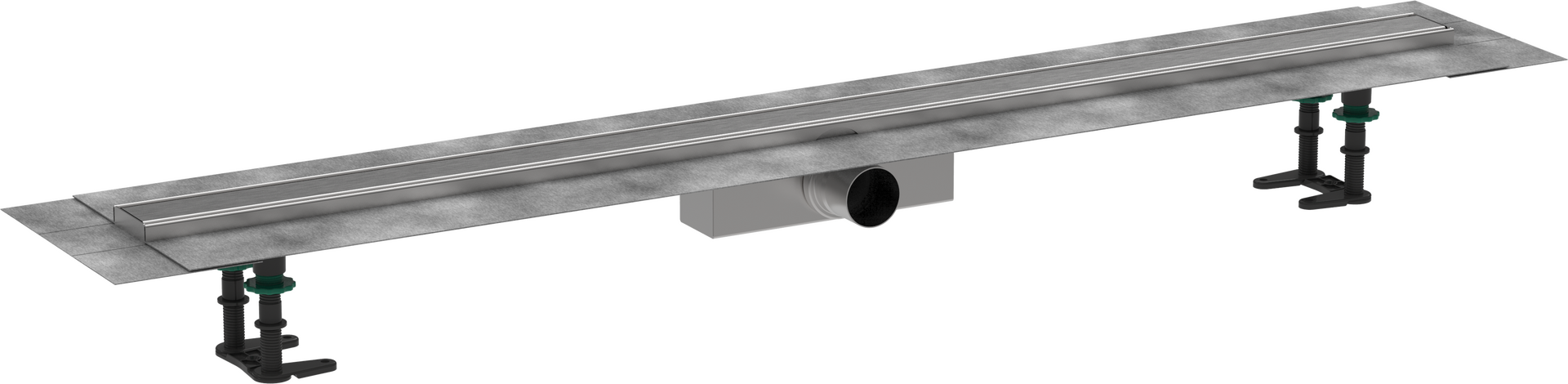 Komplettset Duschrinne 1200 für Standardinstallation