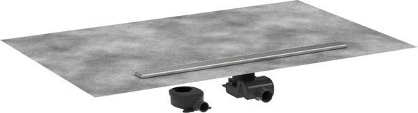 Caniveau de douche linéaire 900