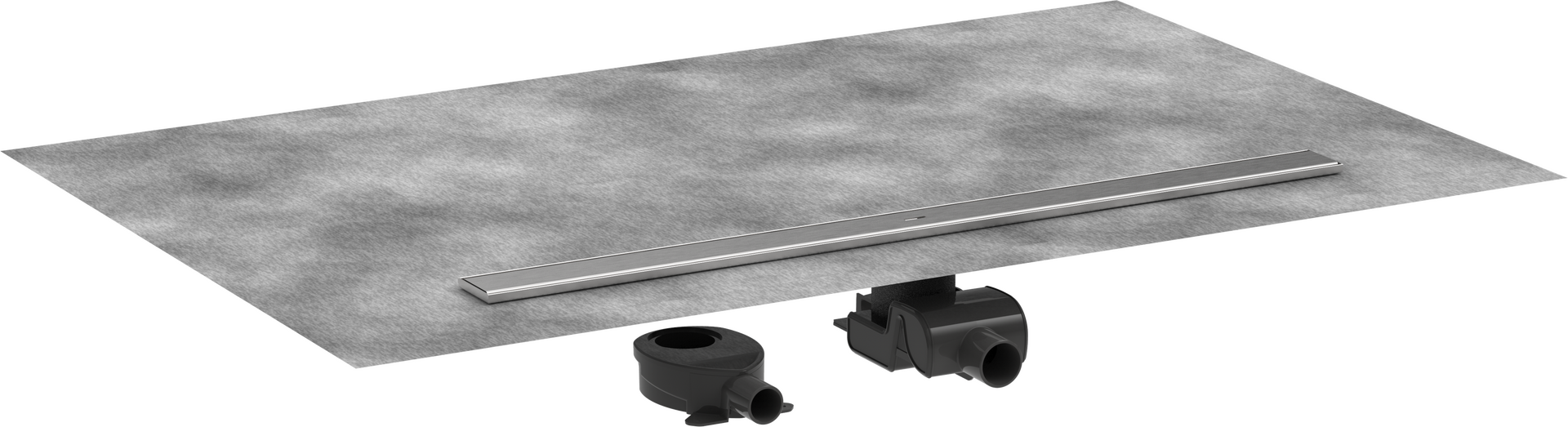 hansgrohe Shower drains RainDrain Allround, Complete set shower drain