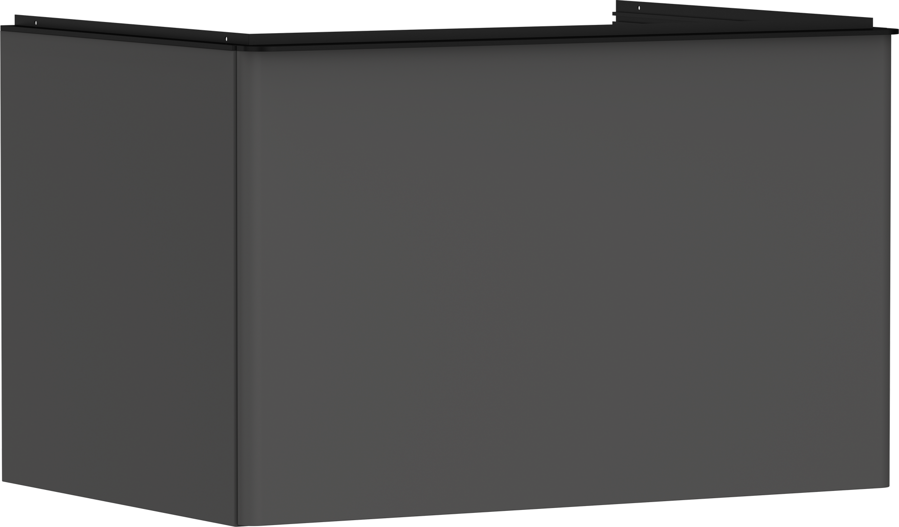 Meuble bas 780/550 pour lavabo à poser Xelu Q avec 1 tiroir