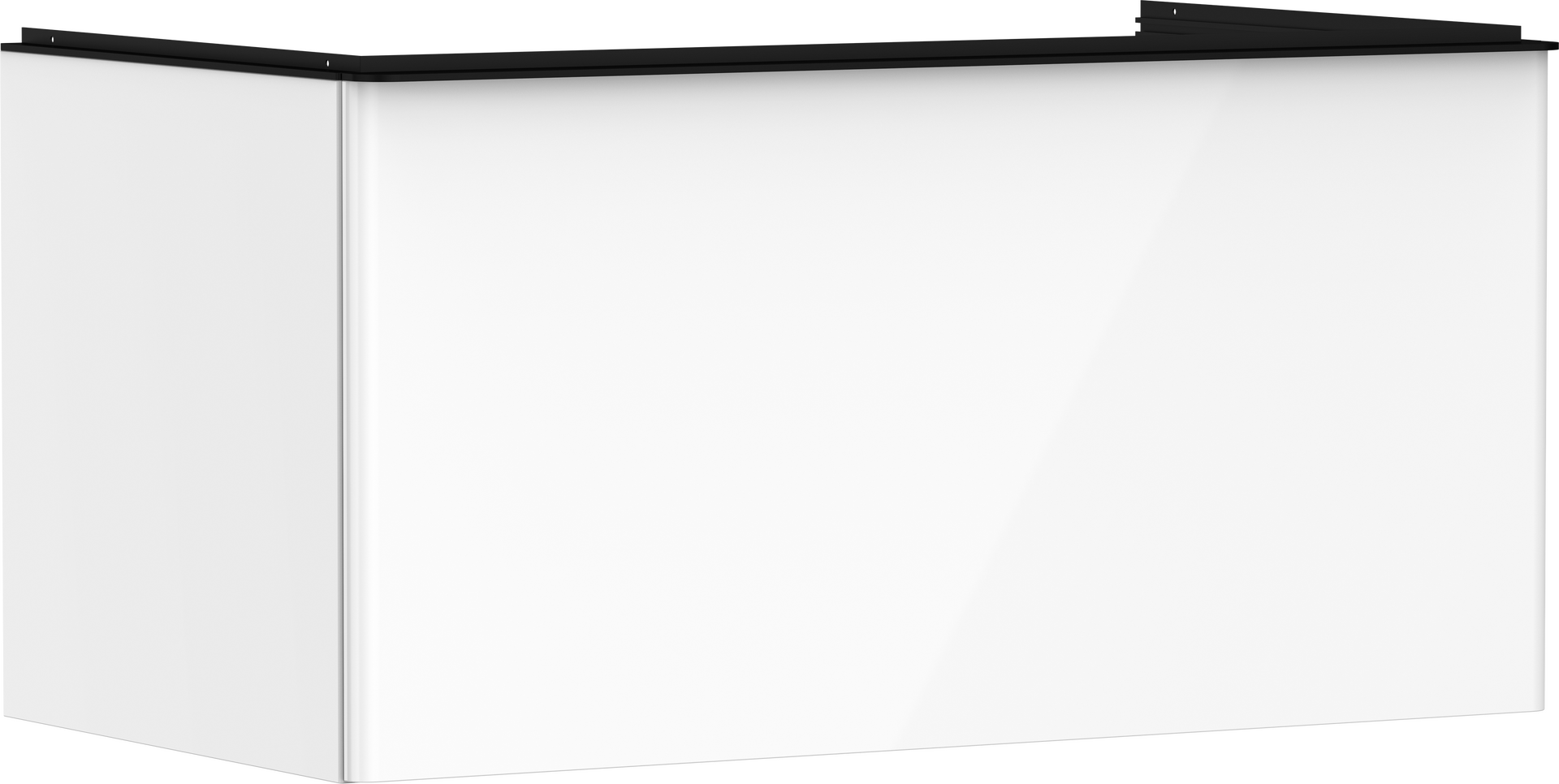 Meuble bas 980/550 pour lavabo à poser Xelu Q avec 1 tiroir