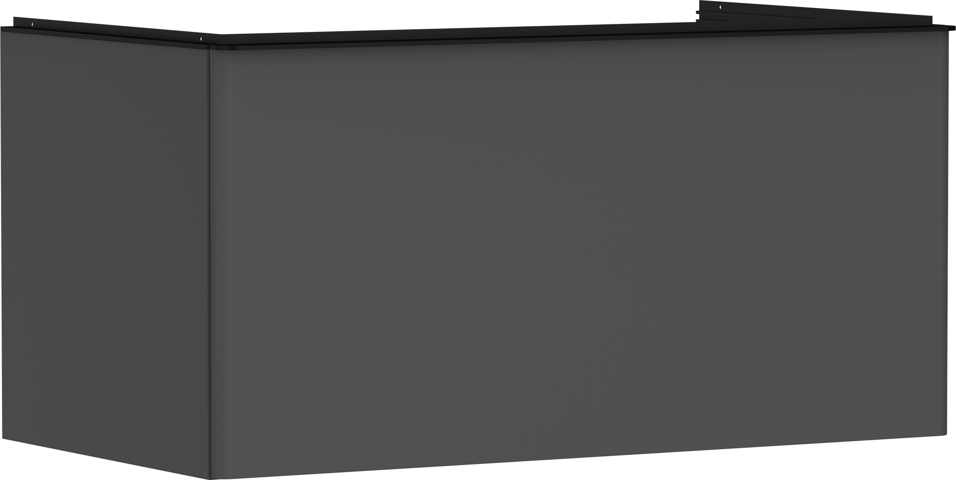 Meuble bas 980/550 pour lavabo à poser Xelu Q avec 1 tiroir