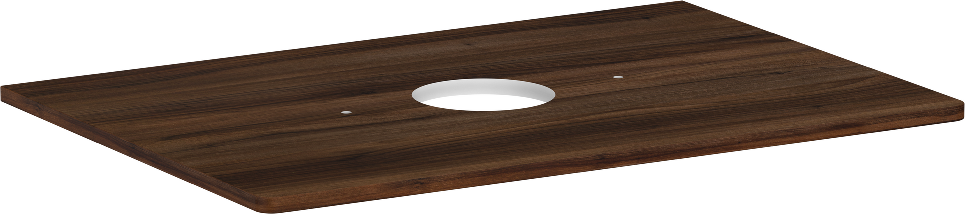 Konsole 780/550 mit Ausschnitt mittig für Aufsatzwaschtisch ohne Hahnloch