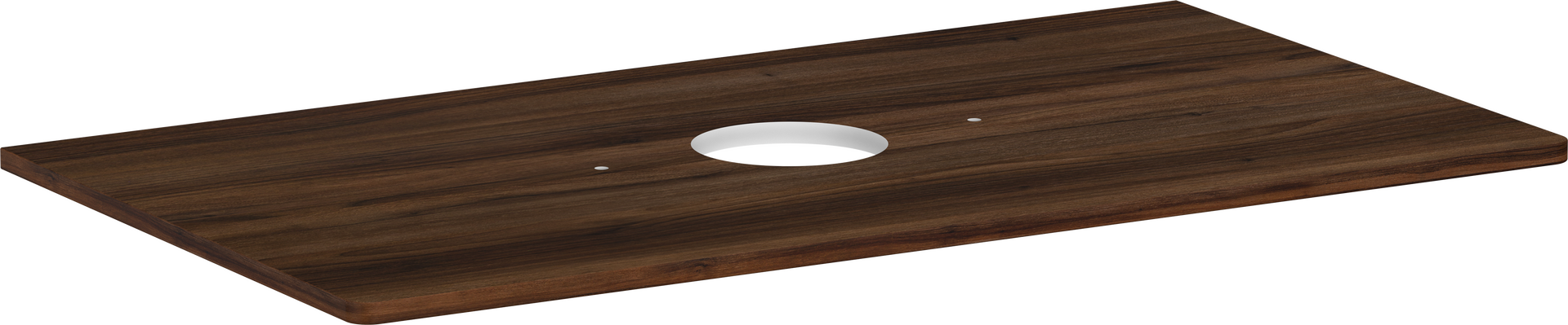 console 980/550 met uitsparing in het midden voor waskom zonder kraangat