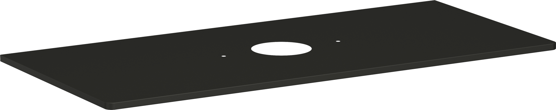 Doska 1180/550 s výrezom v strede pre umývadlovú misu bez otvoru pre batériu