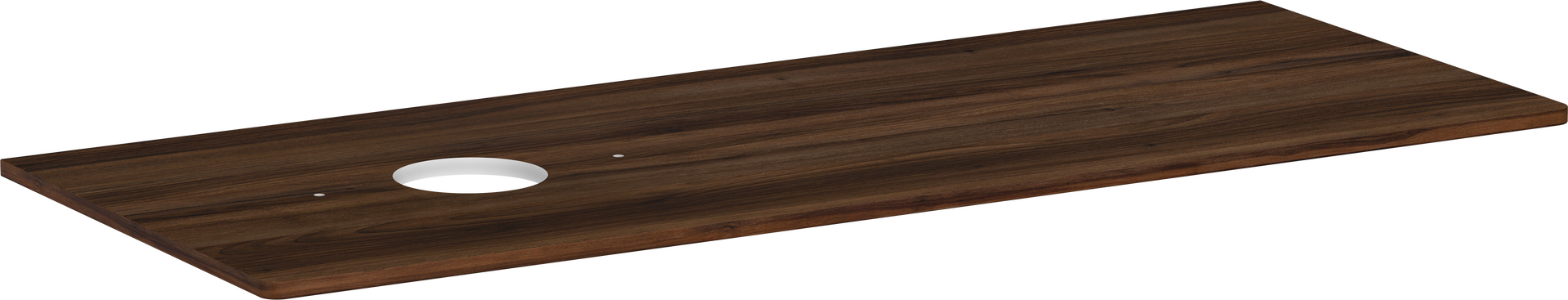 Top 1360/550 con foro a sinistra per catino senza foro rubinetteria