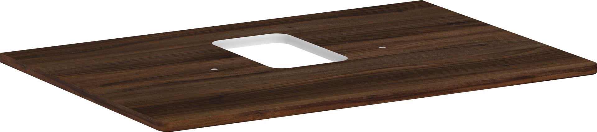 Top 780/550 con foro centrale per catino con foro rubinetteria