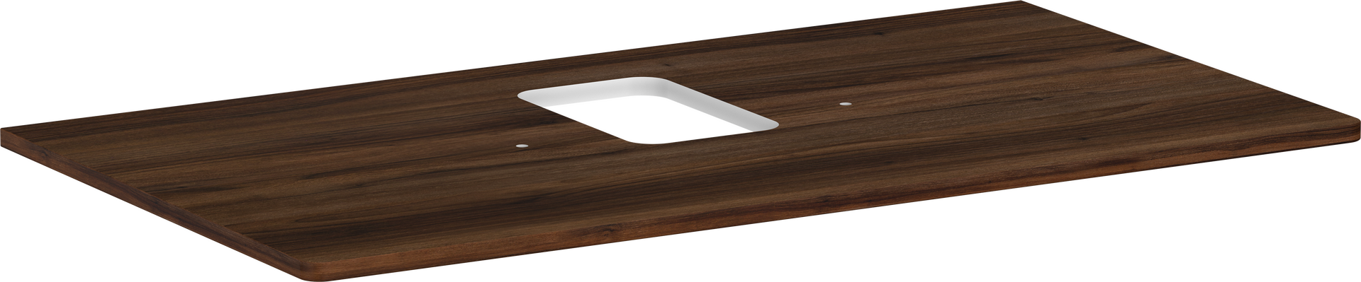 console 980/550 met uitsparing in het midden voor waskom met kraangat