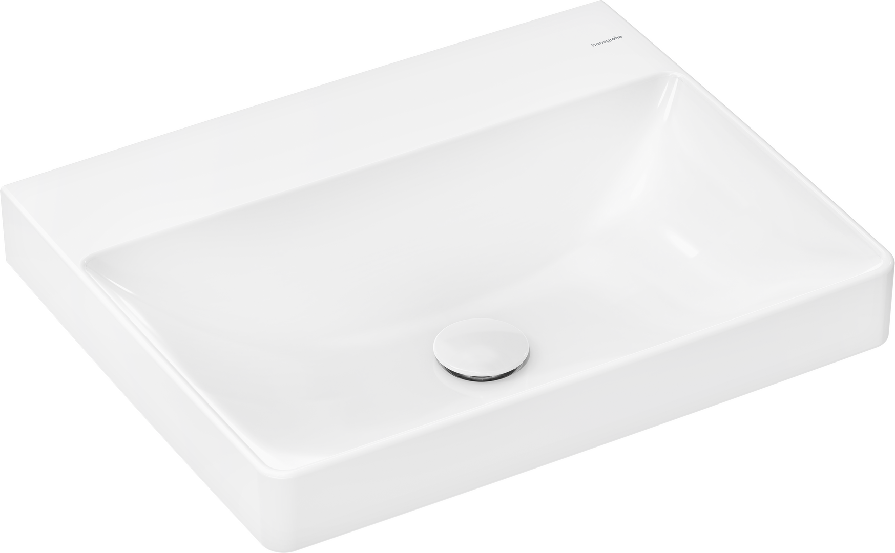 hansgrohe Washbasins Xelu Q, Countertop basin ground 600/480 without