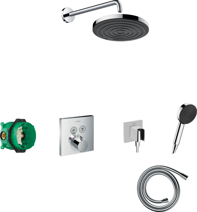 hansgrohe Shower combination Pulsify S, Shower system 260 1jet mit