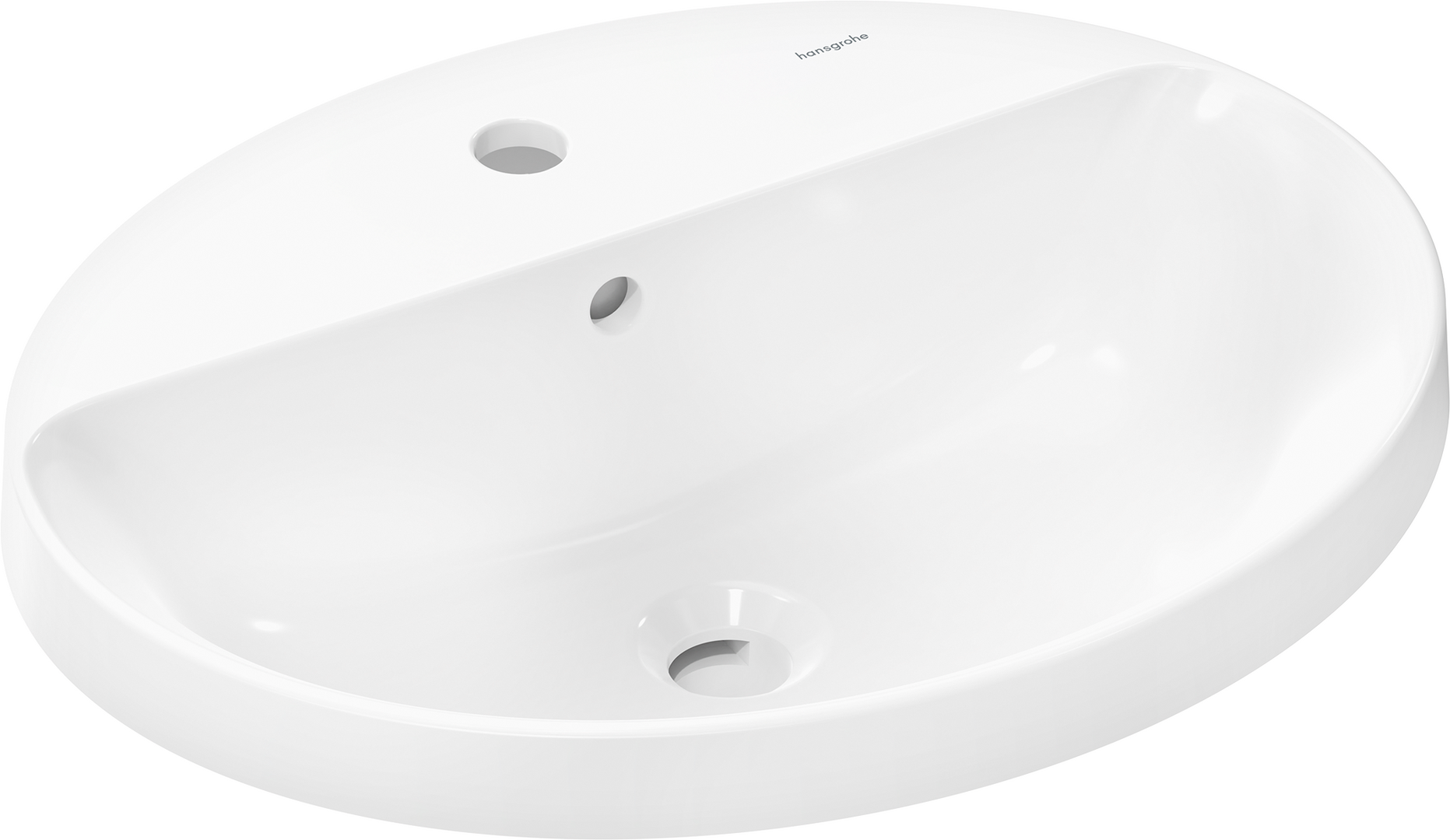 vstavané umývadlo 550/450 s otvorom pre batériu a s prepadom